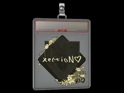 Sticker Slab | xertioN (Gold) | Rio 2022