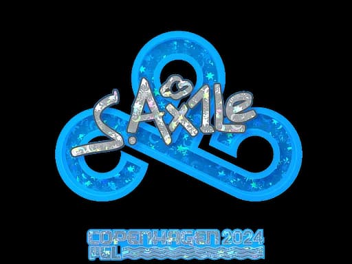 Sticker | Ax1Le (Glitter) | Copenhagen 2024