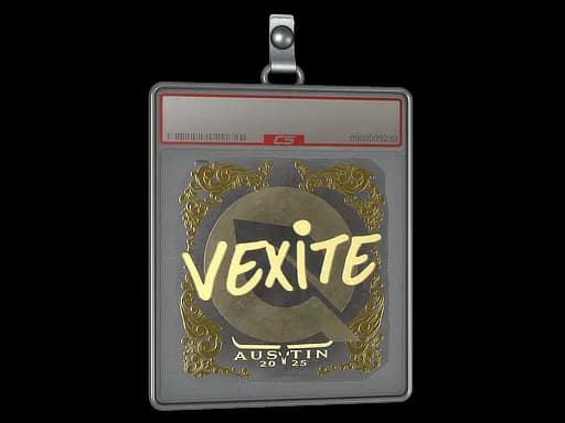 Sticker Slab | vexite (Gold) | Austin 2025