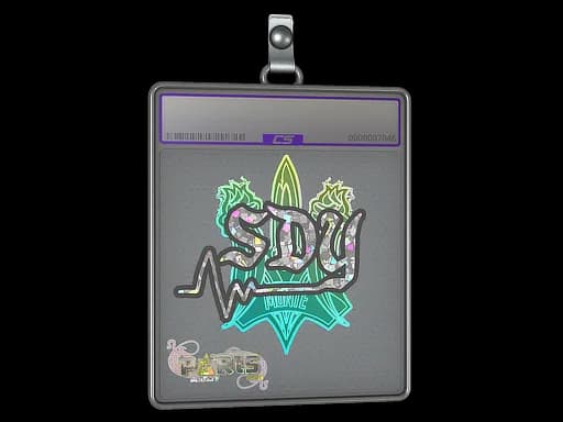 Sticker Slab | sdy (Glitter) | Paris 2023