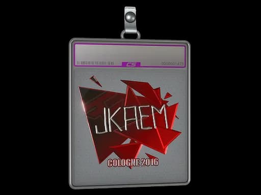 Sticker Slab | jkaem (Foil) | Cologne 2016