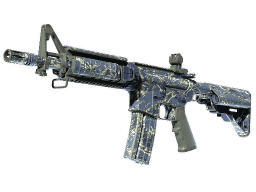 M4A4 | Naval Shred Camo (Field-Tested)