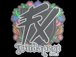 Sticker | Fluxo (Embroidered) | Budapest 2025