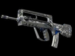 FAMAS | Yeti Camo CS2 skin