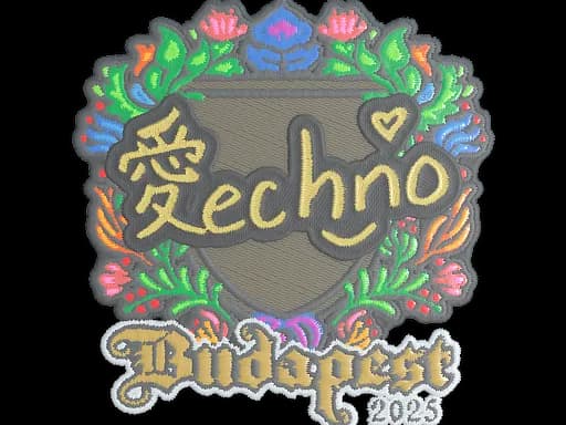 Sticker | Techno4K (Embroidered) | Budapest 2025