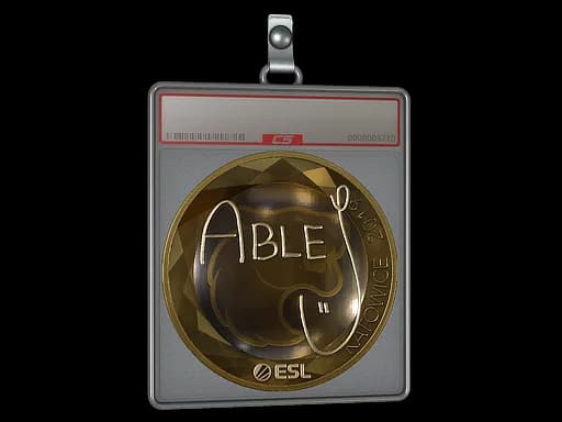 Sticker Slab | ableJ (Gold) | Katowice 2019