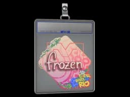 Sticker Slab | frozen | Rio 2022