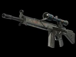 StatTrak™ G3SG1 | Demeter (Battle-Scarred)