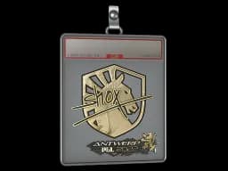 Sticker Slab | shox (Gold) | Antwerp 2022