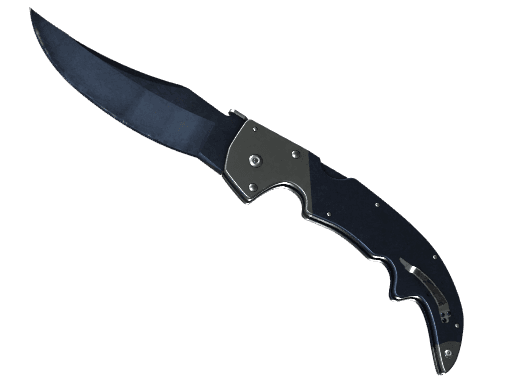 ★ Falchion Knife | Blue Steel (Battle-Scarred)