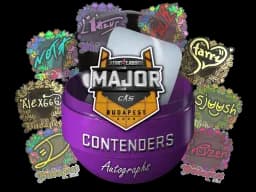 Budapest 2025 Contenders Autograph Capsule