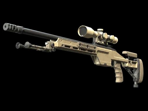 SSG 08 | Sand Dune (Well-Worn)