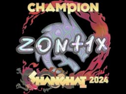 Sticker | zont1x (Holo, Champion) | Shanghai 2024