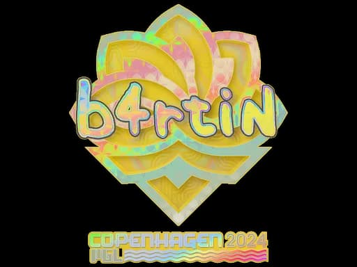 Sticker | b4rtiN (Holo) | Copenhagen 2024