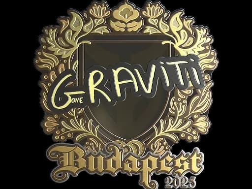 Sticker | Graviti (Gold) | Budapest 2025