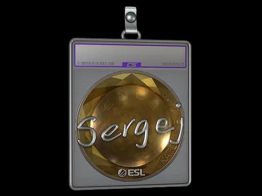 Sticker Slab | sergej (Foil) | Katowice 2019