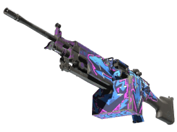 StatTrak™ M249 | Downtown (Well-Worn)