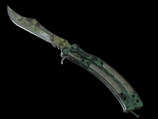 ★ StatTrak™ Butterfly Knife | Boreal Forest (Battle-Scarred)