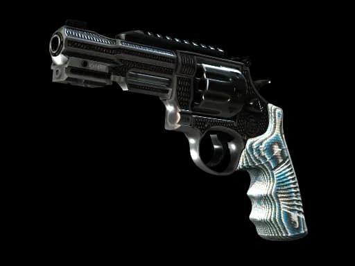 StatTrak™ R8 Revolver | Grip (Well-Worn)