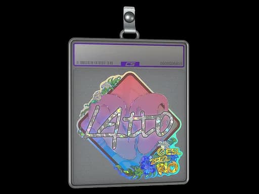 Sticker Slab | latto (Glitter) | Rio 2022