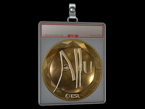 Sticker Slab | allu (Gold) | Katowice 2019