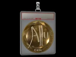 Sticker Slab | allu (Gold) | Katowice 2019