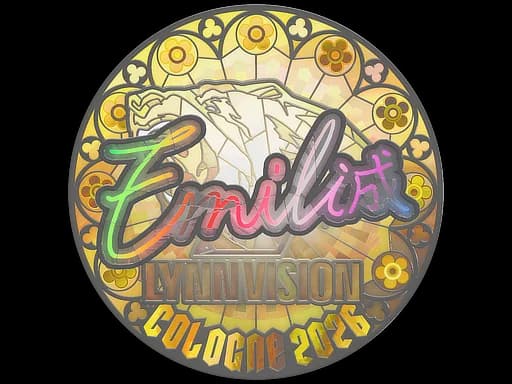 Sticker | EmiliaQAQ (Holo) | Cologne 2026