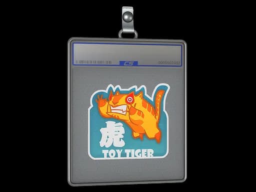 Sticker Slab | Toy Tiger