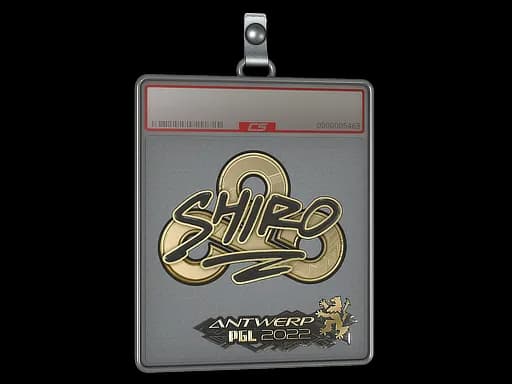 Sticker Slab | sh1ro (Gold) | Antwerp 2022