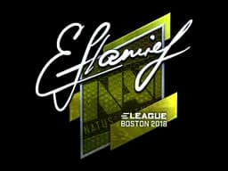 Sticker | flamie (Foil) | Boston 2018