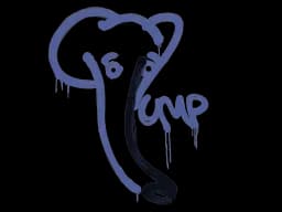 Sealed Graffiti | Recoil UMP-45 (SWAT Blue)
