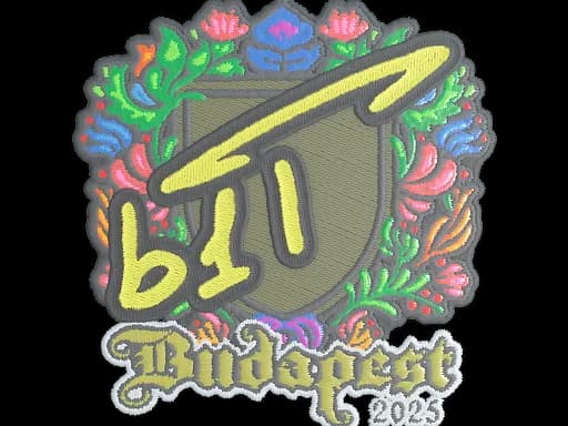 Sticker | b1t (Embroidered) | Budapest 2025
