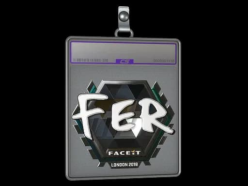 Sticker Slab | fer (Foil) | London 2018