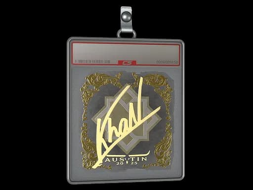 Sticker Slab | khaN (Gold) | Austin 2025