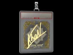 Sticker Slab | khaN (Gold) | Austin 2025