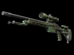 SSG 08 | Jungle Dashed (Factory New)
