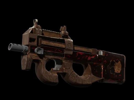 P90 | Shallow Grave (Battle-Scarred)