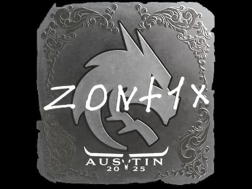 Sticker | zont1x (Foil) | Austin 2025