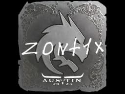 Sticker | zont1x (Foil) | Austin 2025