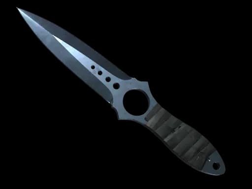★ StatTrak™ Skeleton Knife | Blue Steel (Minimal Wear)