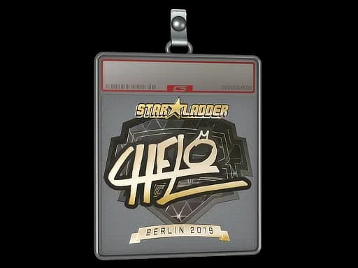 Sticker Slab | chelo (Gold) | Berlin 2019