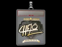 Sticker Slab | chelo (Gold) | Berlin 2019