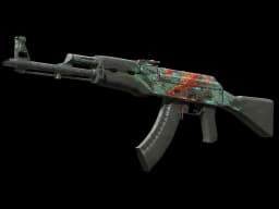 StatTrak™ AK-47 | Aquamarine Revenge (Battle-Scarred)