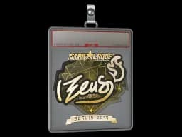 Sticker Slab | Zeus (Gold) | Berlin 2019