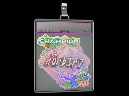 Sticker Slab | n0rb3r7 (Holo, Champion) | Rio 2022