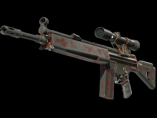 G3SG1 | Red Jasper (Battle-Scarred)