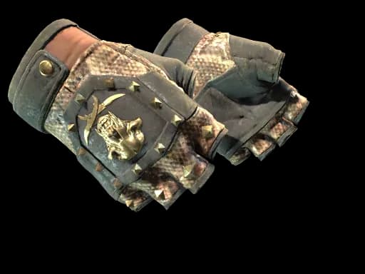 ★ Bloodhound Gloves | Snakebite (Battle-Scarred)