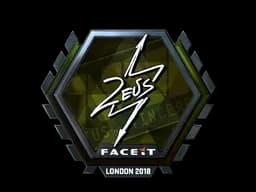 Sticker | Zeus (Foil) | London 2018