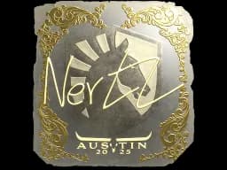 Sticker | NertZ (Gold) | Austin 2025