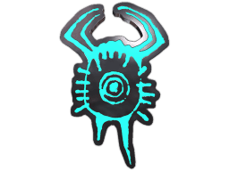 Headcrab Glyph Pin
